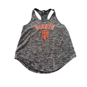 PINK Victoria's Secret San Francisco Giants MLB Tank Top Grey Space Dye Large